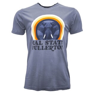 Cal State Fullerton Tusks Up Tee - Blue